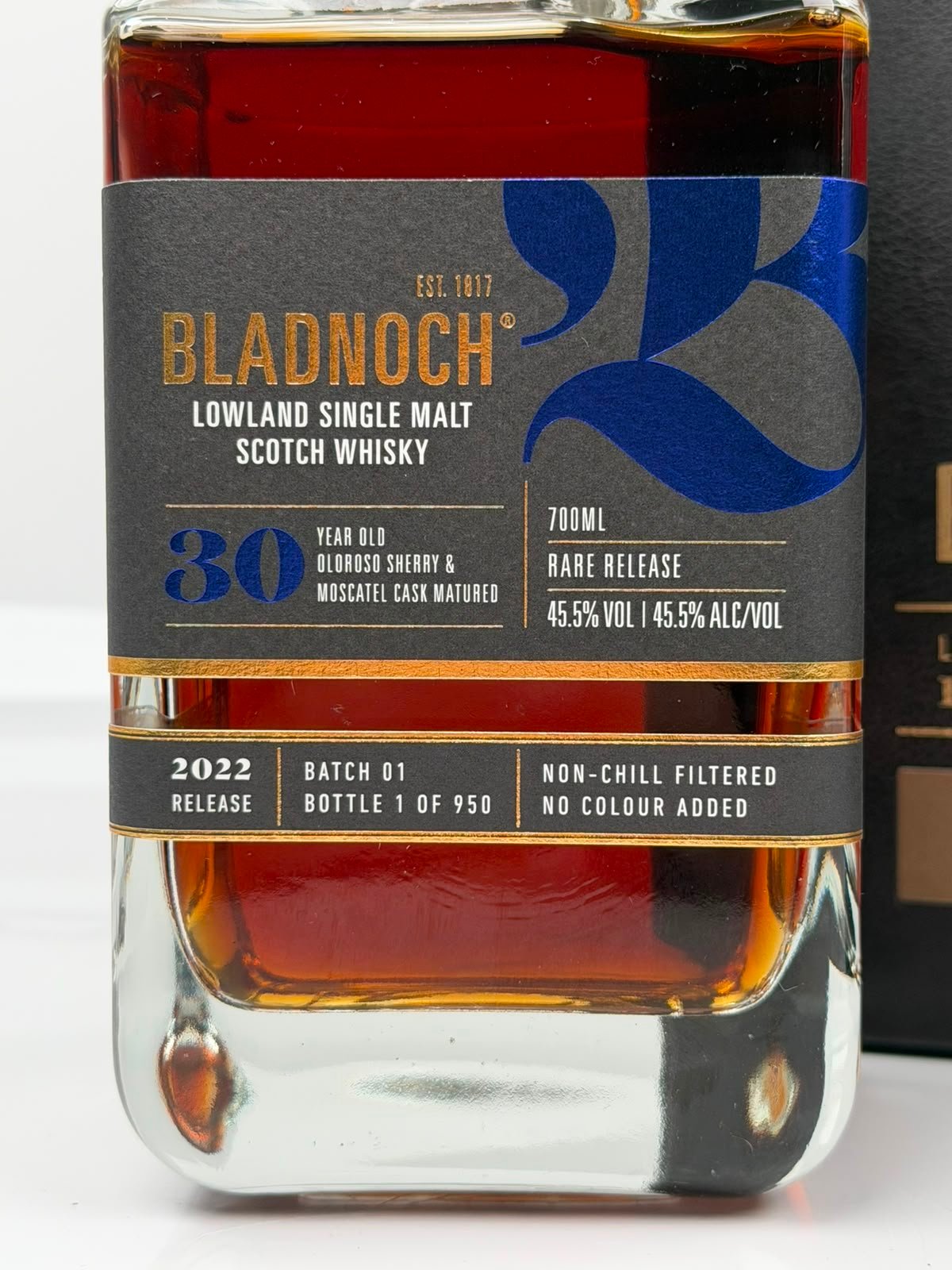 Bladnoch 30 Jahre Limited Edition Batch 1 Rare Release 45,5% 0,7l