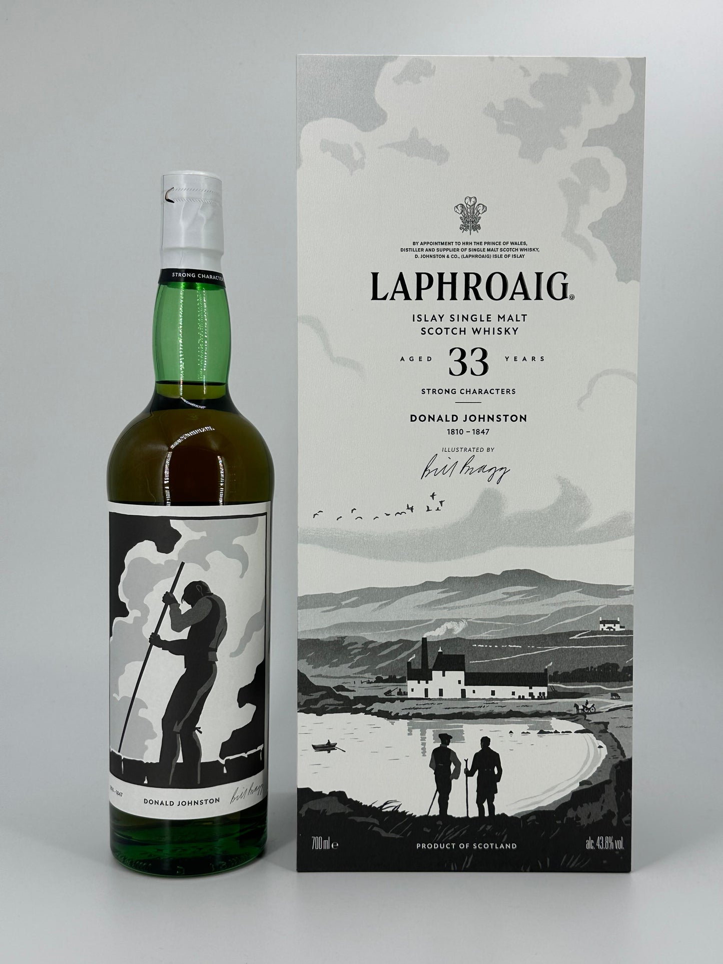 Laphroaig 33 Years Strong Characters 43,8% 0,7l