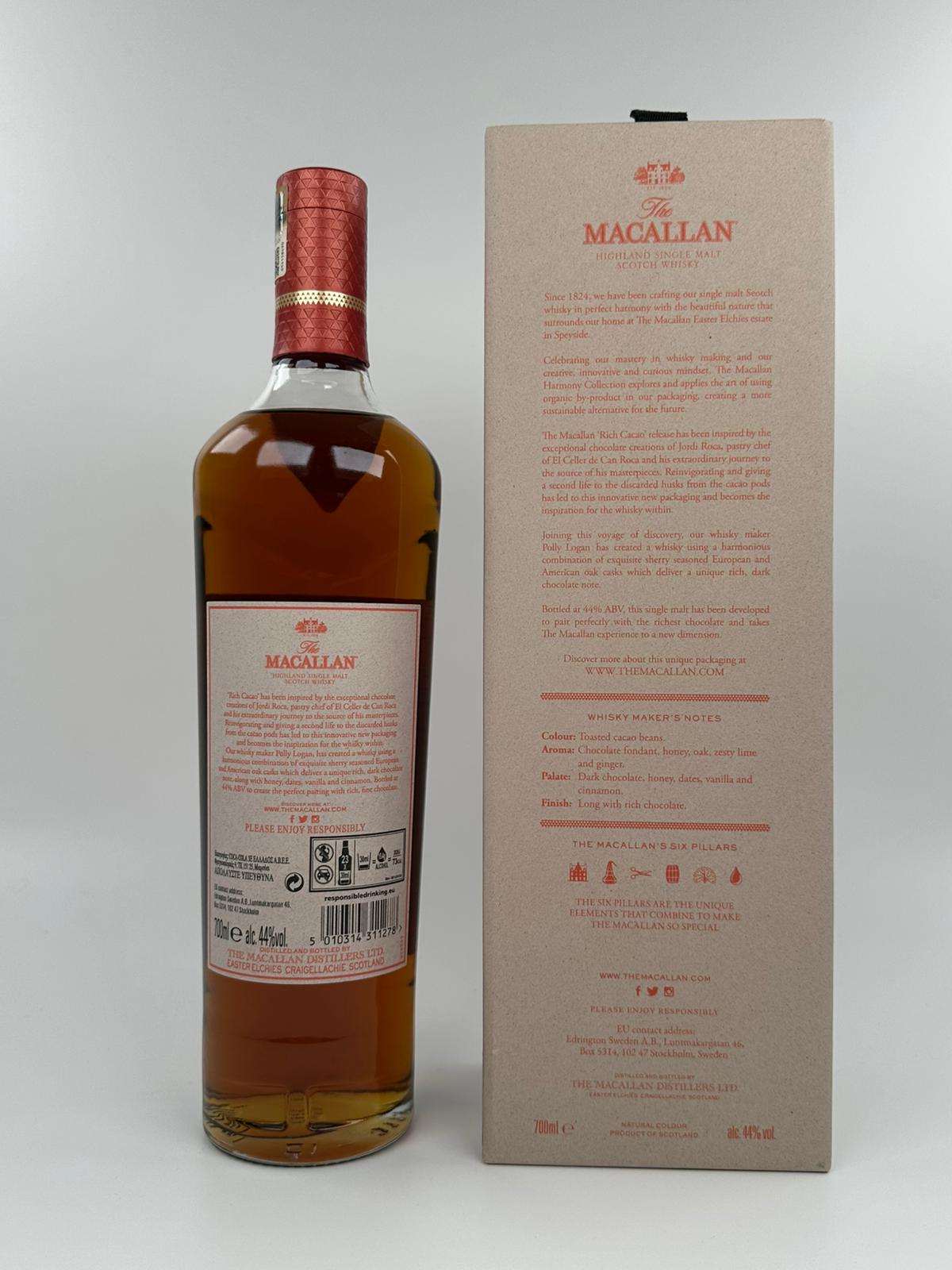 Macallan Rich Cacao - Harmony Collection 44% 0,7l