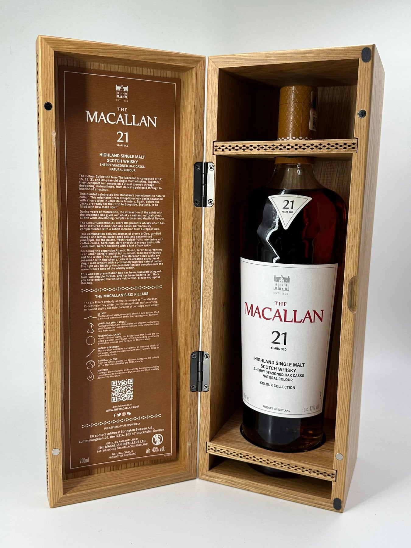 Macallan 21 years Colour Collection 43% vol. 0,7l