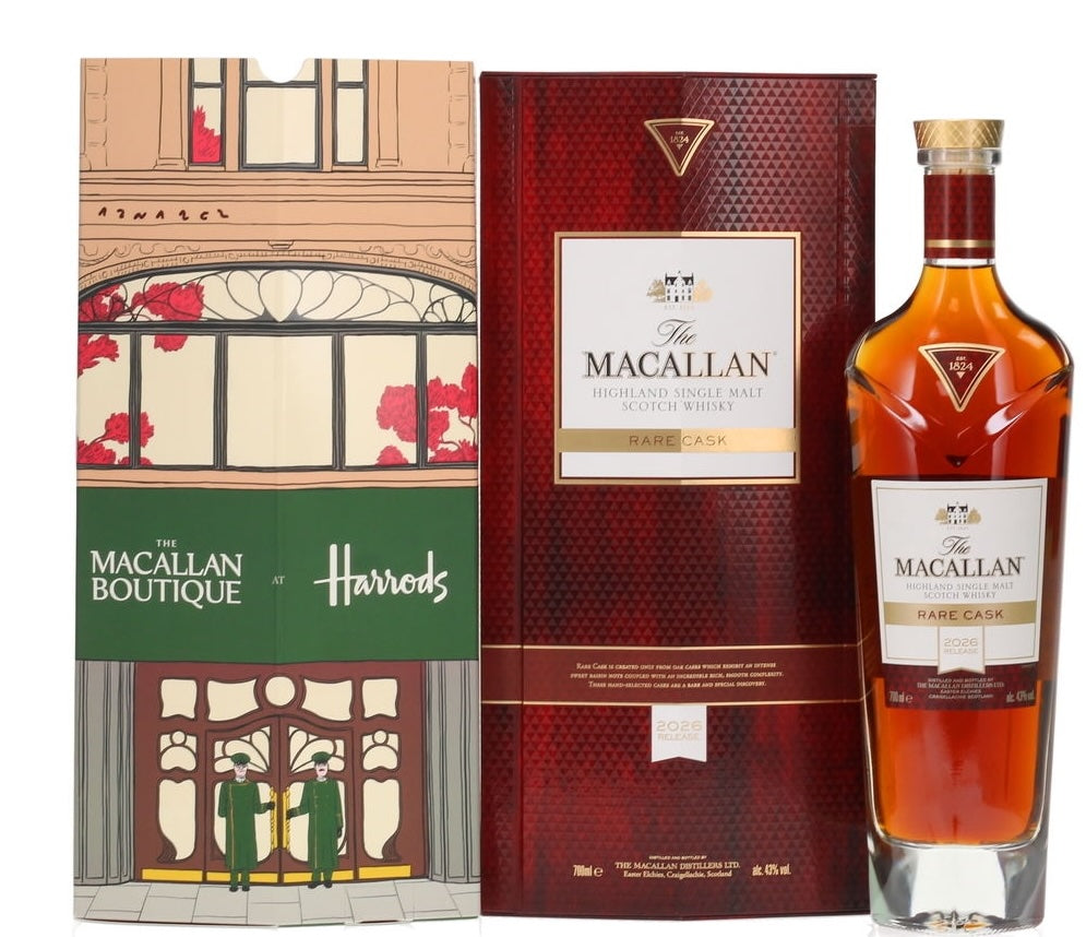 Macallan Rare Cask - Harrods Boutique London Exclusive 43% vol. 0,7l