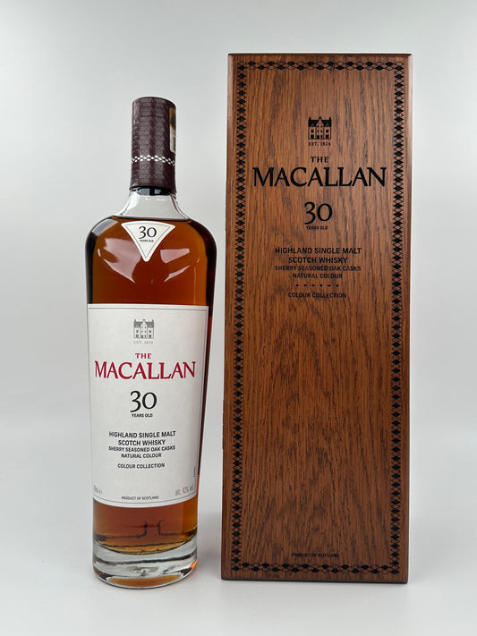 Macallan 30 Years Colour Collection 43% vol. 0,7l