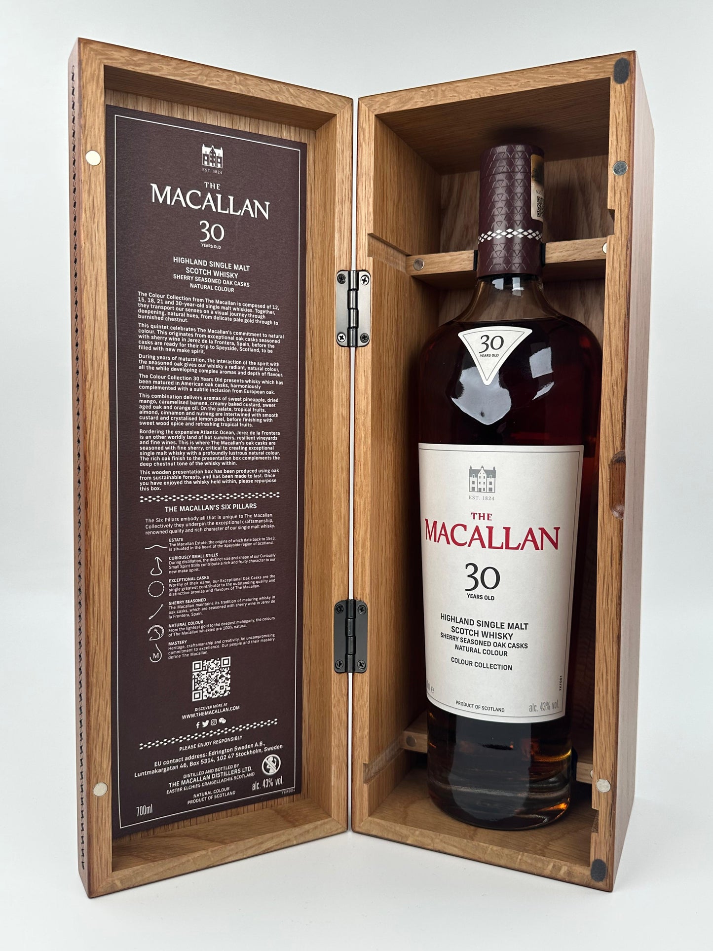 Macallan 30 Years Colour Collection 43% vol. 0,7l