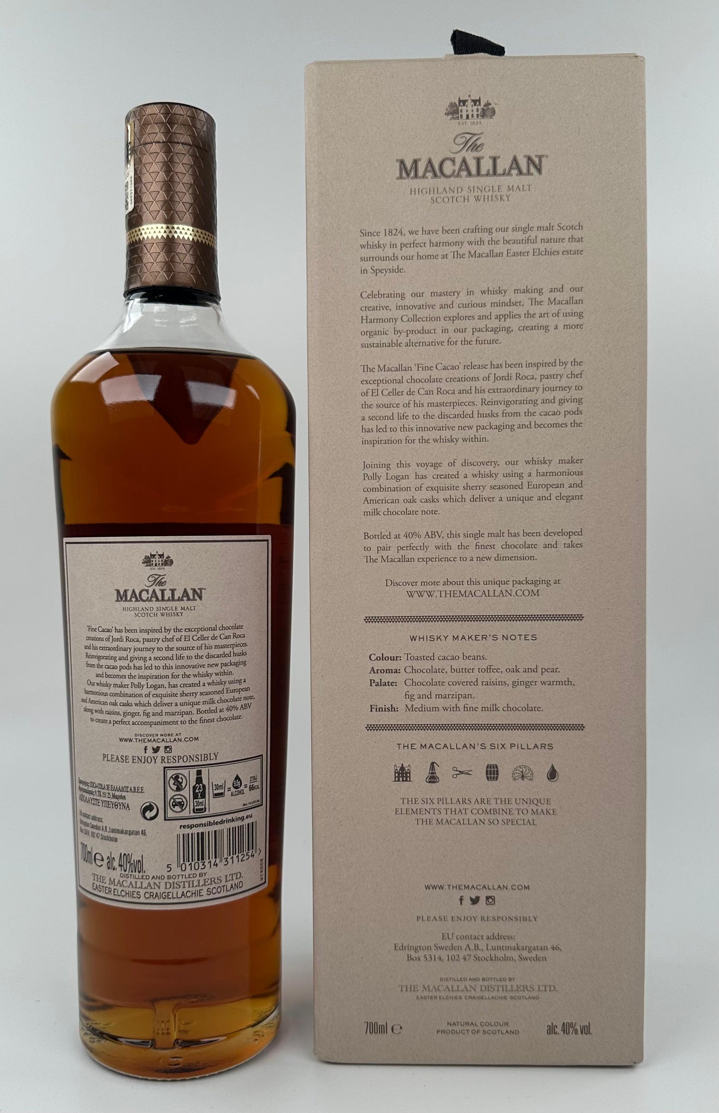 Macallan Fine Cacao - Harmony Collection 40% 0,7l