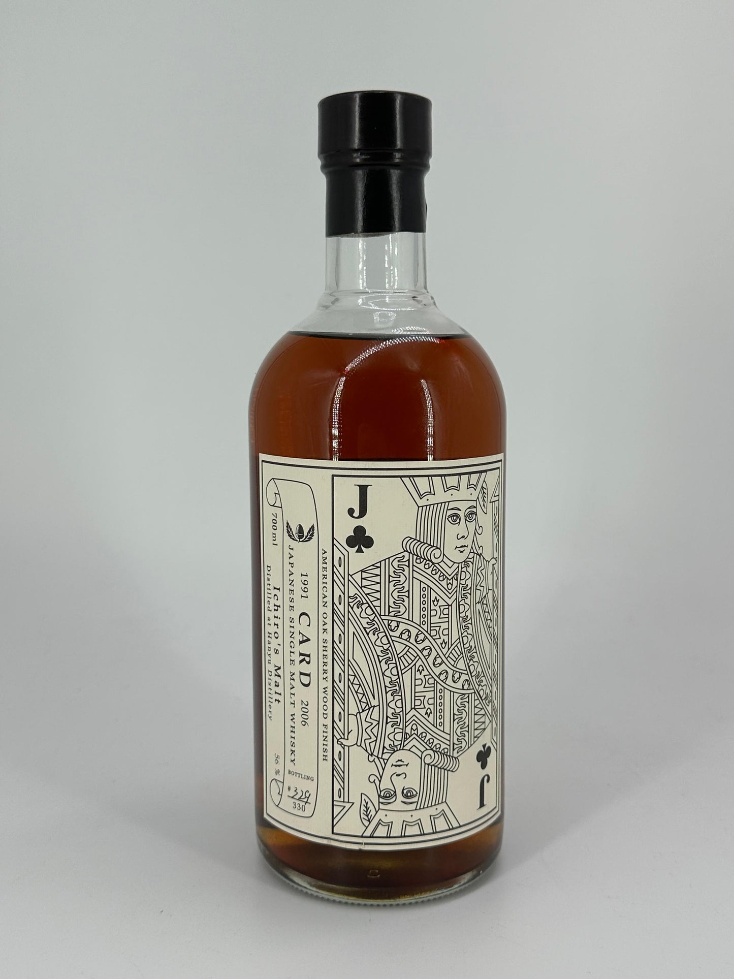 Hanyu 1991 Ichiro's Malt Card Series - Jack of Clubs 56% vol. 0,7l