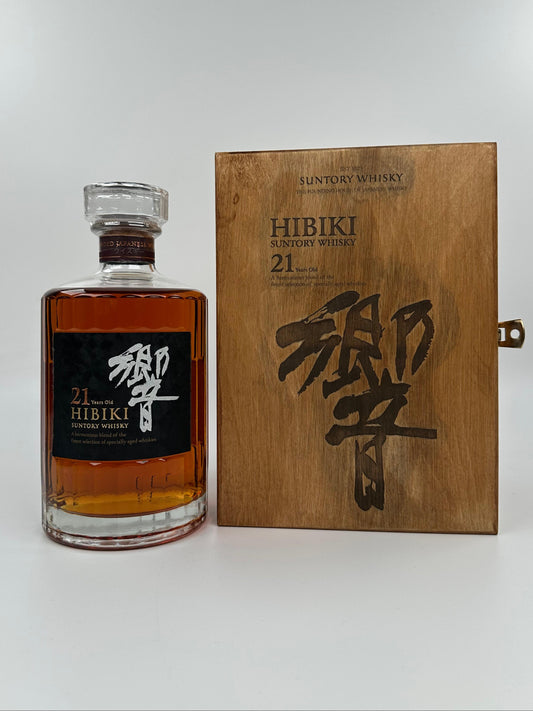 Hibiki 21 Years 0,7l 43%vol. in Wooden Box