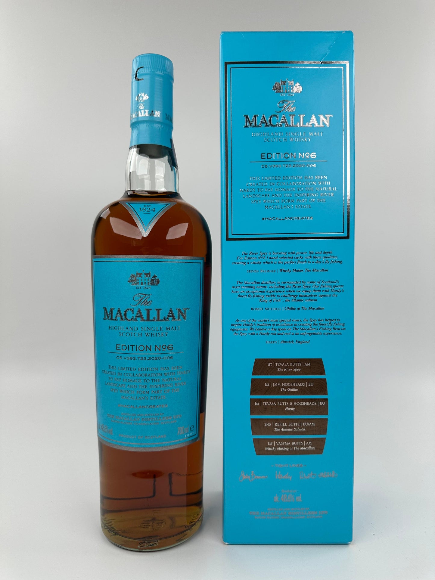 Macallan Edition No. 1 – 6 Full Set (6 Bottles) 0.7l