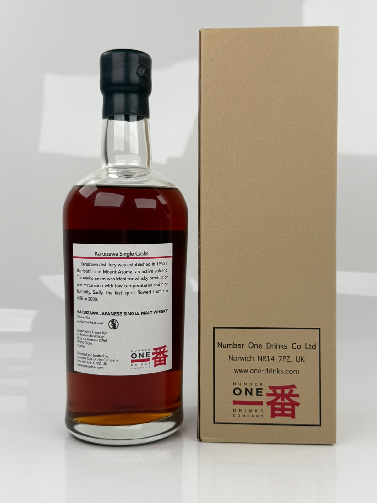 Karuizawa 1980 34 years old Cask no. 6476 Artifices Series Warren Khong - b. 2014 - 70 cl