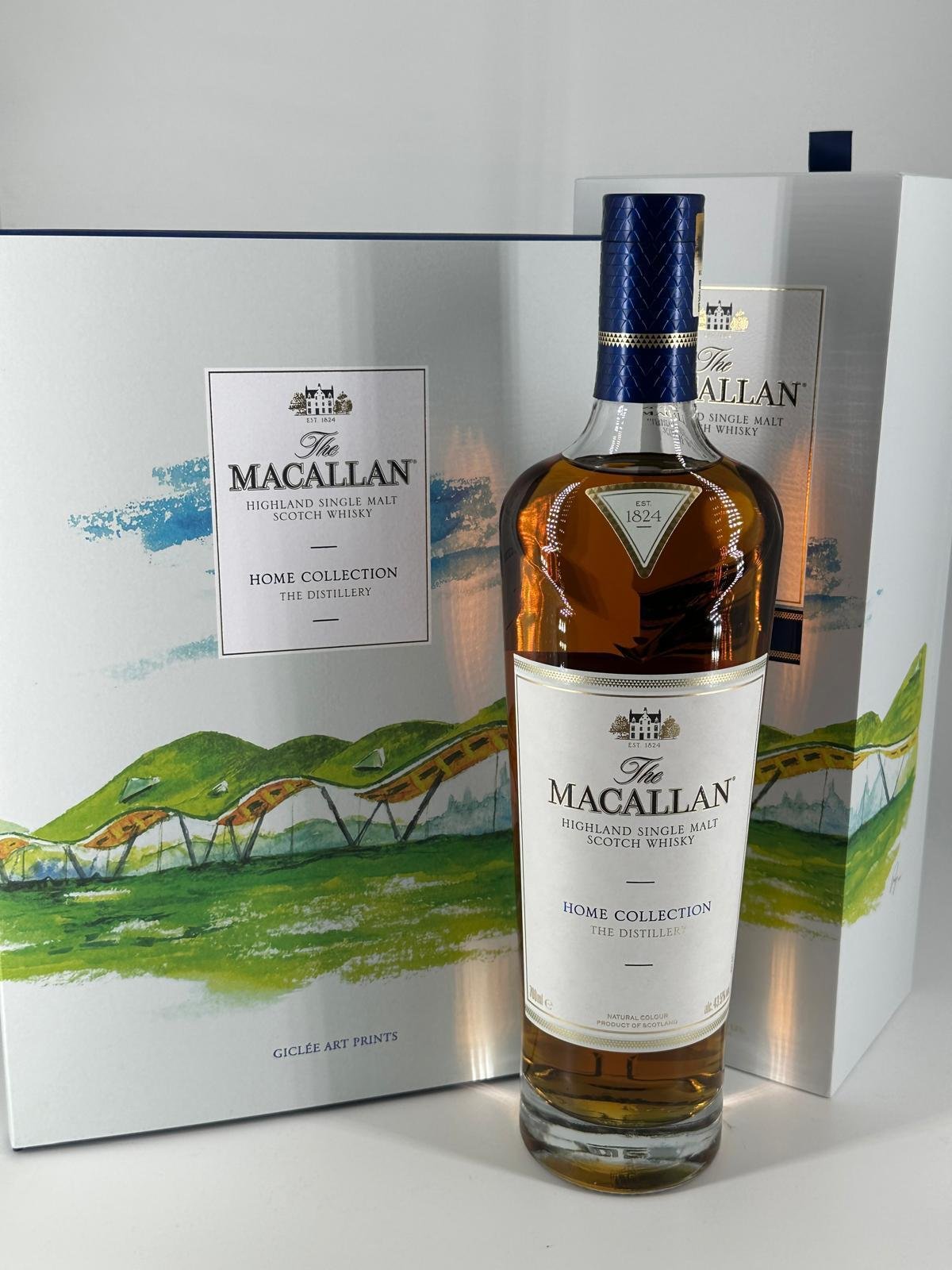 Macallan Home Collection with Art Prints 43.5% ABV 0.7L